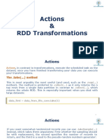 4 - Action and RDD Transformations