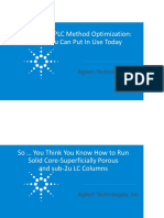 UHPLC and HPLC Method Optimization07112017