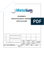 Procedimiento Inspección de Equipos y Herramientas Codigo de Colores