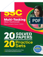 Arihant SSC Mts 20 Solved Pepar Sets