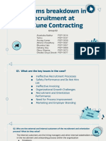 Systems Breakdown in Recruitment at McCune Contracting