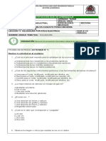 Guia de Trabajo #3 Mec. Industrial Soldadura Por Arco Electrico Iii Periodo