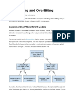 Underfitting and Overfitting