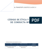 Codigo de Etica Dentro de Empresa Ejemplo