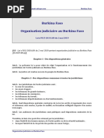 Burkina Loi 2019 15 Organisation Judiciaire