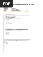 SSC CGL 2022 Tier 2 Reasoning (All 4 Shifts)