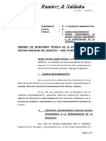 Absuelvo Requerimiento de Indecopi - Ingrid Cinthia Ludeña Puelles 2023