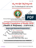 (Health & Wellness) - : Scientific Foundations of Health (SFH)