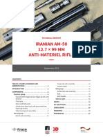 Technical Report Iranian AM 50 12.7x99 MM Anti Materiel Rifle