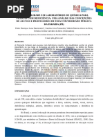 Acessibilidade em Laboratórios de Química para Pessoas Com Deficiencia