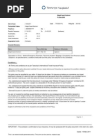 PolicyScheduleReport Action