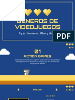 Géneros de Videojuegos