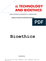 MEDICAL TECHNOLOGY LAWS AND BIOETHICS Chapter 8