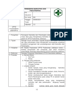 Sop Peresepan Narkotika Dan Psikotropika