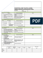 Pre-Pre-Commissioning Checklist