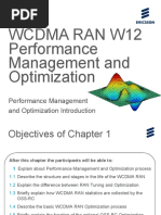 Wcdma Ran W12 Performance Management and Optimization