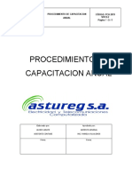 Procedimiento de Capacitacion Anual