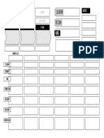 Clan Sheet - Blank