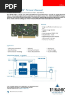 TMCM-1638-TMCL Firmware Manual fw1.09 Rev1.01