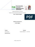 Poblacion y Economia en El Pasado Indigena