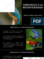 Amenazas A La Biodiversidad