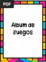 Álbum de Juegos - Psicologia