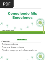 Presentacion Conociendo Mis Emociones