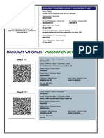 Maklumat Vaksinasi: Vaccination Details