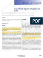 03 Do Ureteral Stent Diameter and Length or Patient Demographic Play A Role in Stent Encrustation