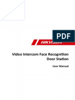 UD16891B - Video Intercom Face Recognition Door Station - User Manual - 1.0 - 20221118