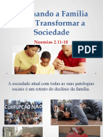 Treinando A Família para Transformar A Sociedade