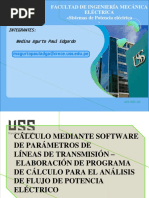 Facultad de Ingeniería Mecánica Eléctrica Sistemas de Potencia Eléctrica