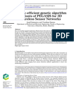 Energy-Efficient Genetic Algorithm Variants of PEGASIS For 3D Wireless Sensor Networks