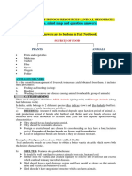 9 Biology - Improvement in Food Resources (Animal Resources) - Notes VL