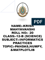 Krish Practical Python