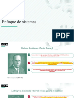 S10 - Enfoques Contemporaneos (Teoría de Sistemas y Contingencias)