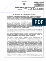 Decreto 1270 Del 31 de Julio de 2023