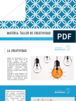 Taller de Creatividad - Estrategias para Fomentar La Creatividad