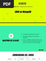 Clase 18 - CRUD en MongoDB