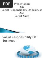 Social Responsibility of Business