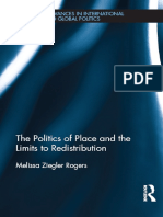 The Politics of Place and The Limits of Redistribution