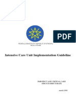 2 Intensive Care Unit Implementation Guideline March, 2018