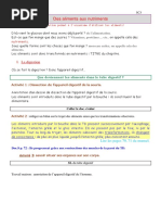 Des Aliments Aux Nutriments: I. La Digestion