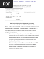 Tassinari Preliminary Injunction