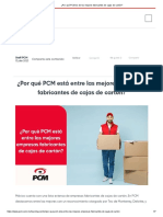 ¿Por Qué PCM Es de Los Mejores Fabricantes de Cajas de Cartón