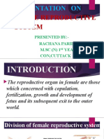 Presentation On: Female Reproductive System