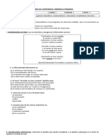 Prueba Genero Lirico y Dramatico Basico