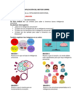 Aplicación Del Método Erre - Inteligencia Emocional