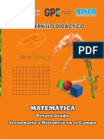 1.45 CUADERNILLO Matematica 8vo. Grado DL