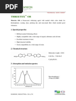 Threetex OB For Coating (TDS)